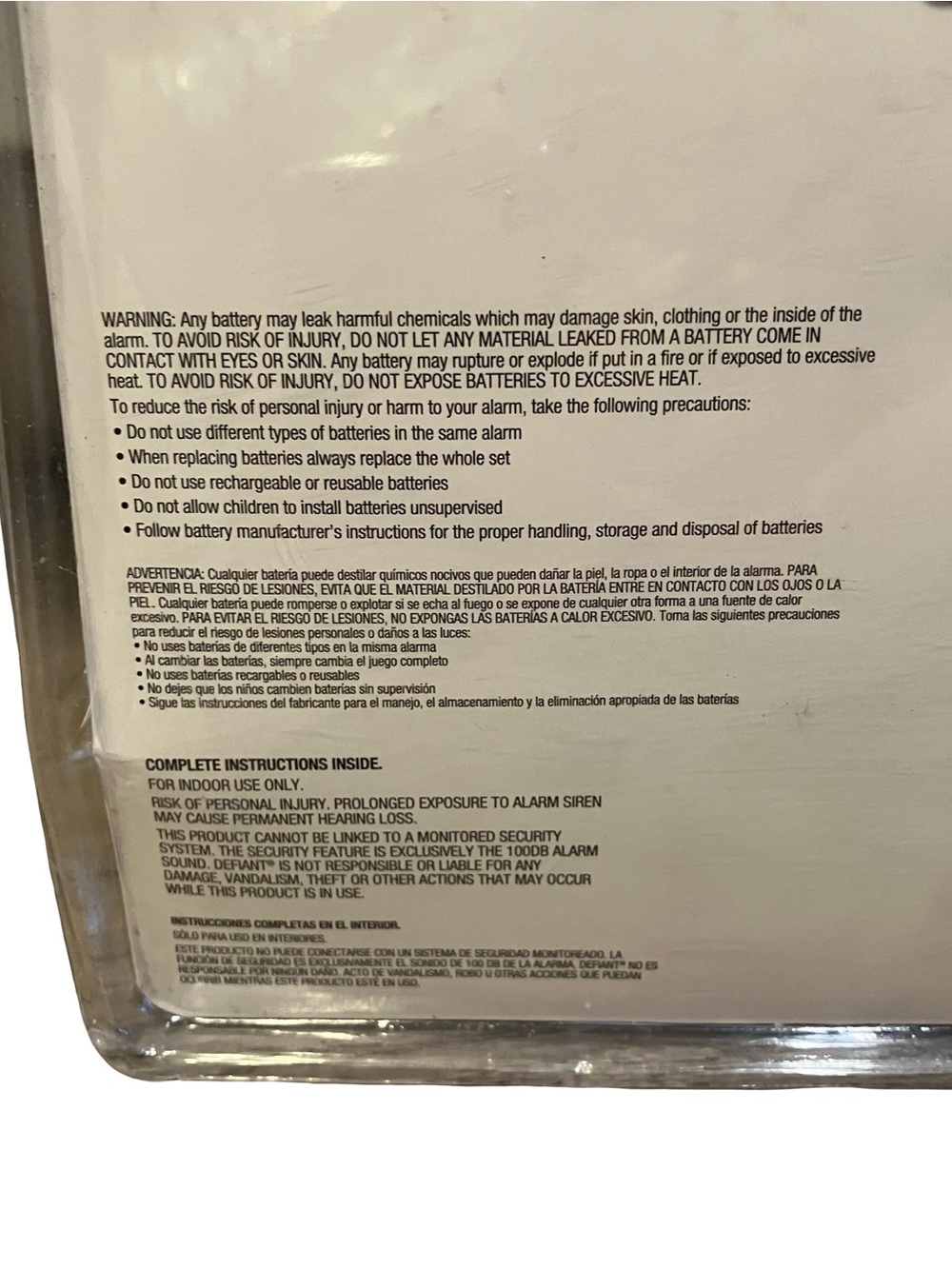 Wireless Home Protection System Kit - White Complete Set - Picture 10 of 10